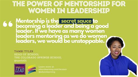 The Power of Mentorship for Women